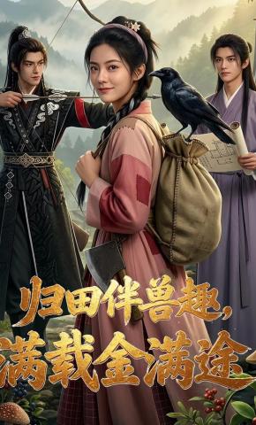 短剧《归田伴兽趣,满载金满途》海报