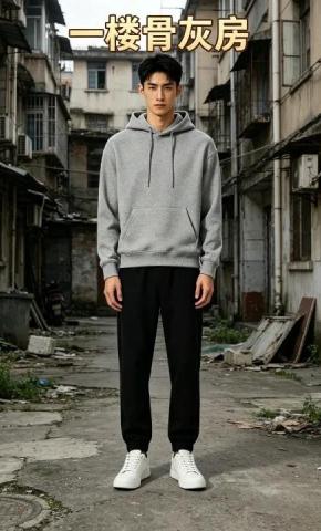 短剧《一楼骨灰房》海报