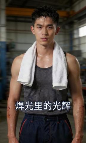 短剧《焊光里的光辉》海报