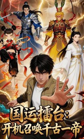短剧《国运擂台：开机召唤千古一帝》海报
