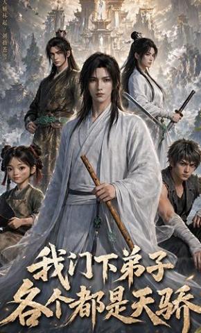 短剧《我门下弟子各个都是天骄》海报