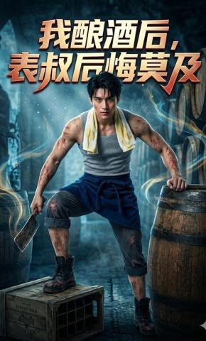 短剧《我酿酒后，表叔后悔莫及》海报