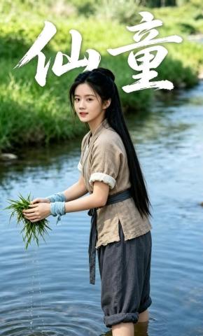 短剧《仙童》海报