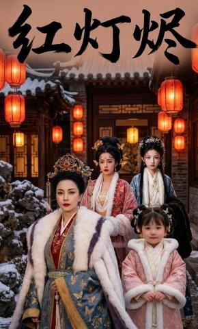 短剧《红灯烬》海报