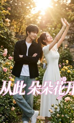 短剧《从此朵朵花开》海报