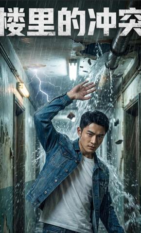 短剧《楼里的冲突》海报