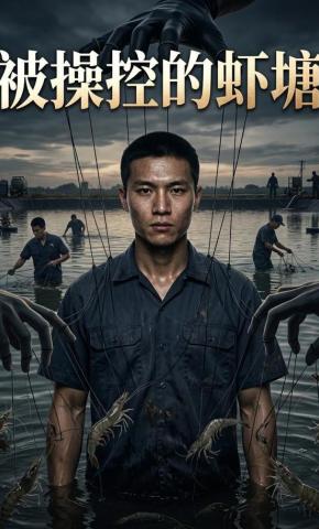 短剧《被操控的虾塘》海报