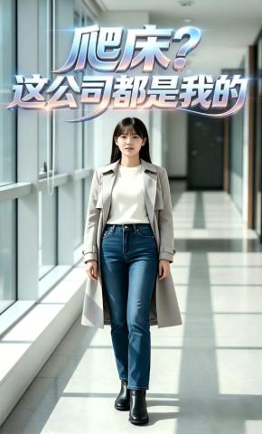 短剧《爬床？这公司都是我的》海报