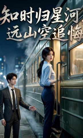 短剧《知时归星河，远山空追悔》海报