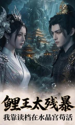 短剧《鲤王太残暴，我靠读档在水晶宫苟活》海报