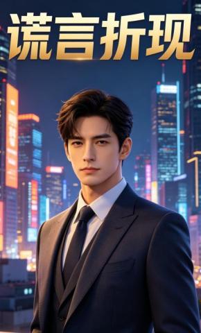 短剧《谎言折现》海报