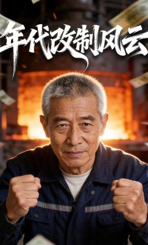 短剧《年代改制风云》海报