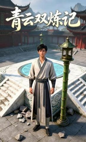 短剧《青云双炼记》海报