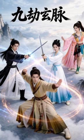 短剧《九劫玄脉》海报