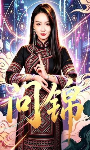 短剧《问锦》海报