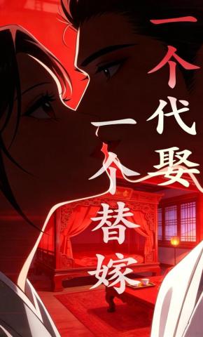 短剧《一个代娶一个替嫁》海报