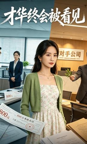 短剧《才华终会被看见》海报