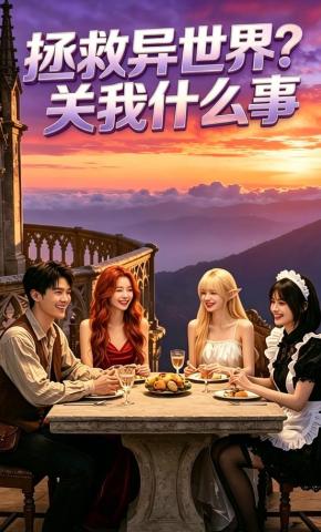 短剧《拯救异世界？关我什么事》海报