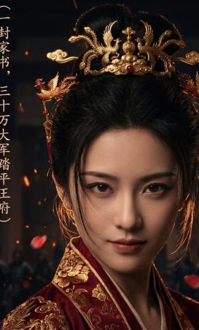 短剧《一封家书，三十万大军踏平王府》海报