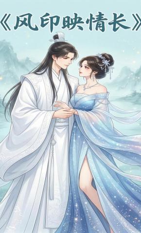 短剧《风印映情长》海报