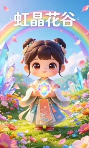 短剧《虹晶花谷》海报