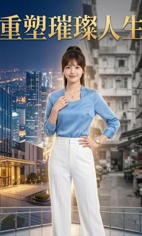 短剧《重塑璀璨人生》海报