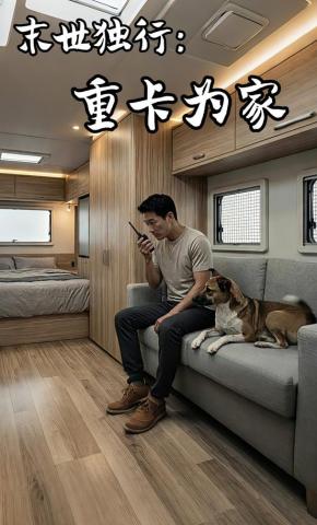 短剧《末世独行：重卡为家》海报