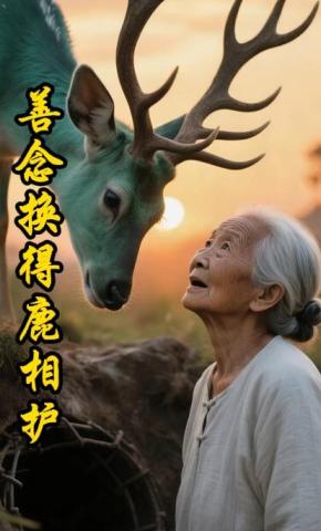 短剧《善念换得鹿相护》海报