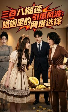 短剧《三百八榴莲风波：婚姻里的两难选择》海报