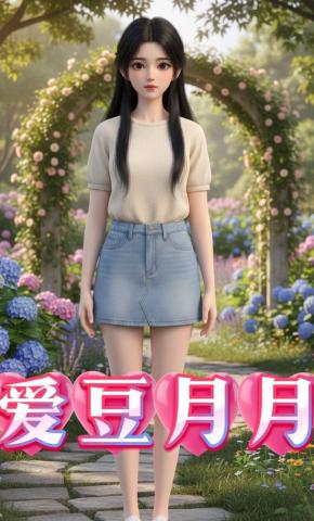 短剧《爱豆月月》海报