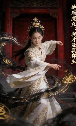 短剧《地府魔丸：我才是真郡主》海报