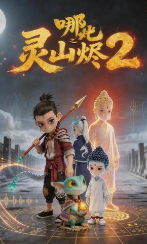 短剧《哪吒之灵山烬2》海报