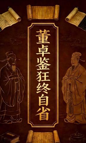 短剧《董卓鉴狂终自省》海报