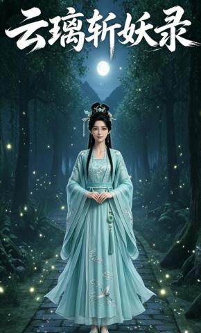 短剧《云璃斩妖录》海报