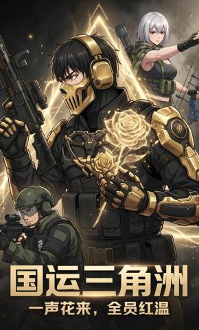 短剧《国运三角洲：一声花来，全员红温》海报