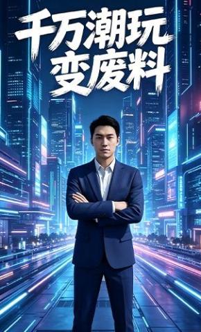 短剧《千万潮玩变废料》海报