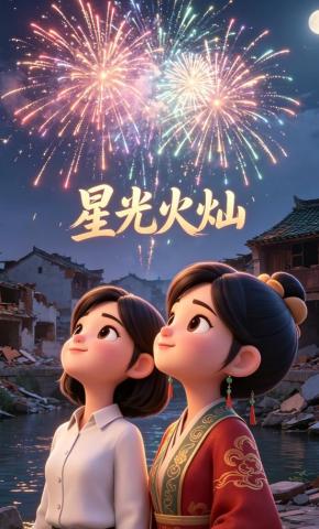 短剧《星光火灿》海报