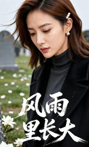 短剧《风雨里长大》海报