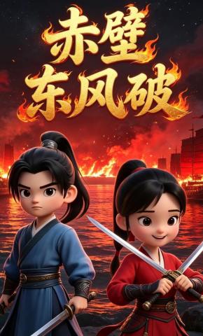 短剧《赤壁东风破》海报