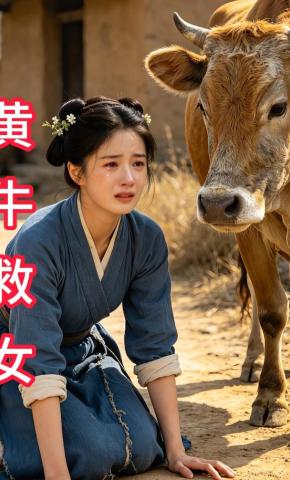 短剧《黄牛救女》海报