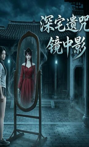短剧《深宅遗咒：镜中影》海报