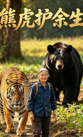 短剧《熊虎护余生》海报