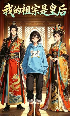 短剧《我的祖宗是皇后》海报