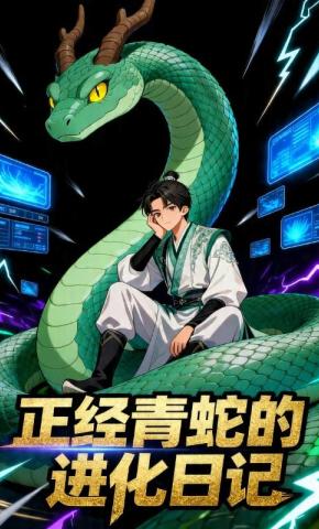 短剧《正经青蛇的进化日记》海报