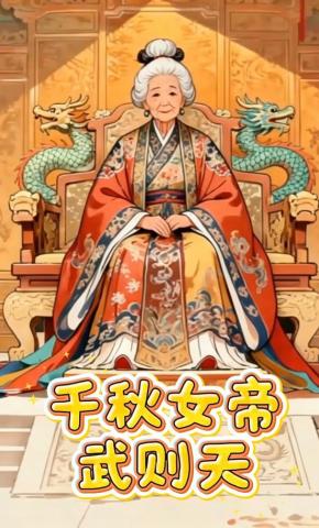 短剧《千秋女帝武则天》海报