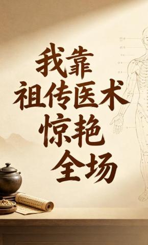 短剧《我靠祖传医术惊艳全场》海报