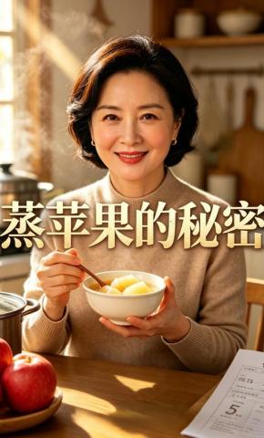 短剧《蒸苹果的秘密》海报