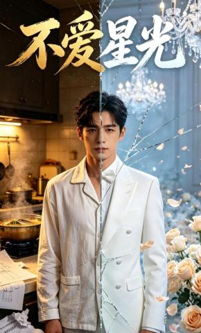 短剧《不爱星光》海报