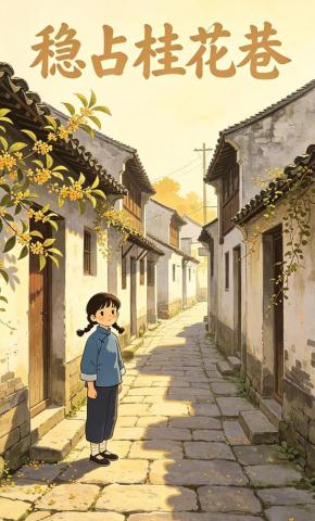 短剧《稳占桂花巷》海报