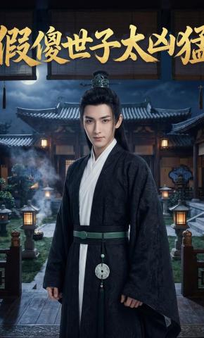 短剧《假傻世子太凶猛》海报